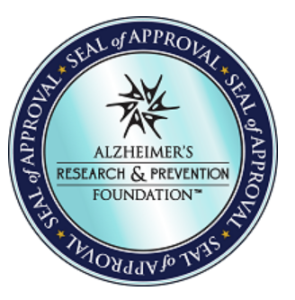 Alzheimers research and prevention foundation seal